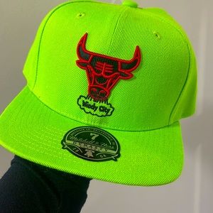 Chicago Bulls Men's Hat Windy City Mitchell & Ness / Fitted: 7